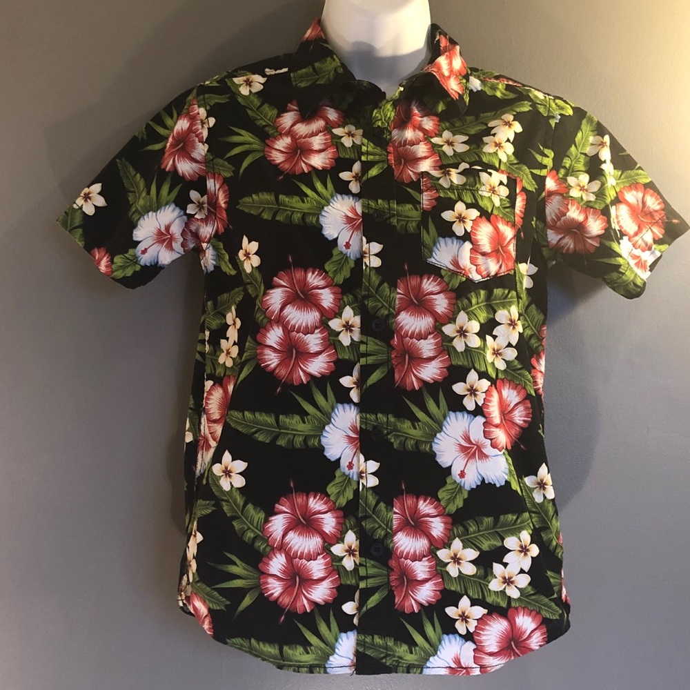 Tony Hawk flora short sleeve shirt
